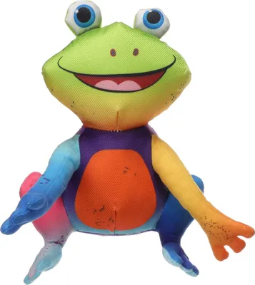 Produktbild von Flamingo Hundespielzeug Clora Frosch grün