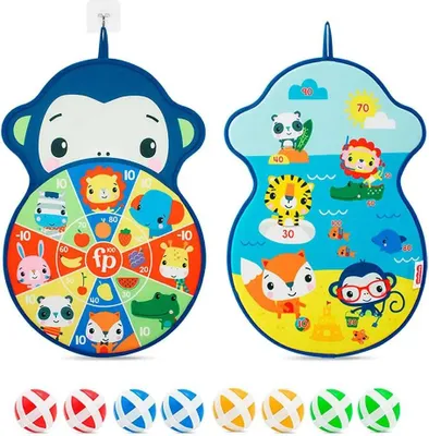Produktbild von Fisher Price Wendbare Klettverschluss Diana 8-bälle Blau Blau One Size