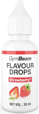 Immagine prodotto di GymBeam - Gocce aromatizzate 30 ml Fragola