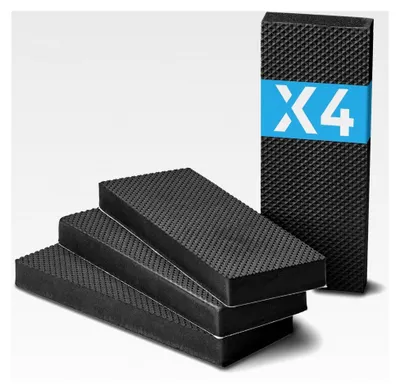 Produktbild von Auto-Türkantenschutz, Garagenwandschutz, 4 Stück Schutz für Autotüren und Garagen - Extra dick - Selbstklebend, je 20x7,5cm
