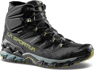 Immagine prodotto di Ultra Raptor II Mid Leather Wide GTX, Escursione in montagna, Uomo, Scarpe, Taglio medio, K00N11 Nero/Cedro, 45 - La Sportiva