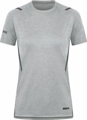 Produktbild von Jako Challenge T-Shirt Damen - Hellgrau Meliert / Anthra Light