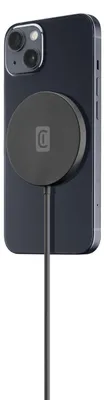 Produktbild von Cellularline Mag - Wireless Charger Black, Drinnen, AC, Kabelloses Aufladen, 2 m, Schwarz