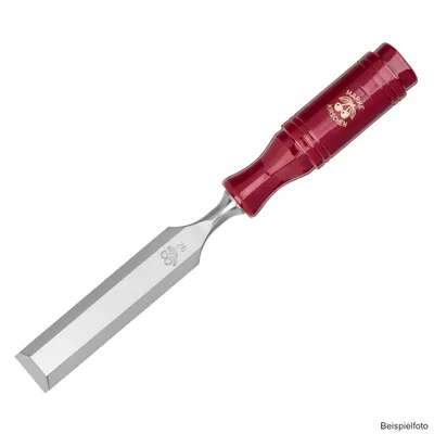 Produktbild von Kirschen Stechbeitel DIN 5139 B Breite 4mm Plastikheft rot - 1003004