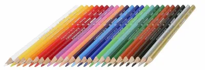 Produktbild von Jolly Buntstifte dreieckig Delta 24 Stück ergonomisch kinderfreundlich