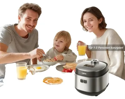 Obrázek produktu pro Rýžovar, objem 2 l, multifunkční vaření, 2 l
