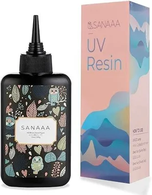 Zdjęcie produktu dla Żywica UV krystaliczna epoksydowa do biżuterii DIY 100 ml