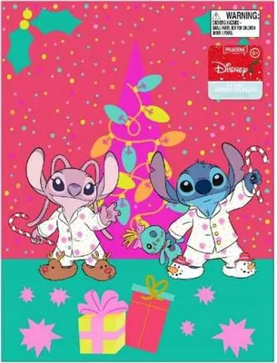 Produktbild von Paladone Disney Stitch Adventskalender Rosa Rosa One Size