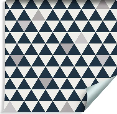 Produktbild von 10m VLIES TAPETE Rolle Geometrie Muster Ornamente Dreiecke XXL
