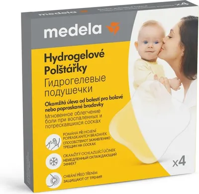 Obrázek produktu pro MEDELA Polštářky hydrogelové 4 ks