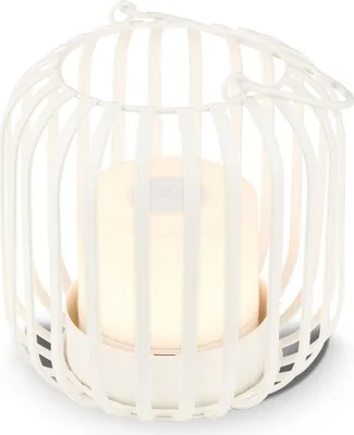 Produktbild von Akku LED Tischleuchte, weiß-gold, 1xLED/2W