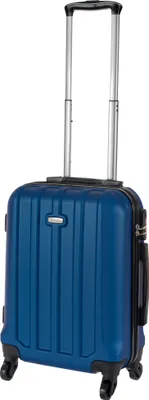 Produktbild von Cahoon – Hartschalenkoffer Handgepäck Trolley 4-Rollen Reisekoffer / 38 Liter / Farbe: blau