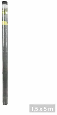 Zdjęcie produktu dla DOCHTMANN Tkanina zacieniająca 1,5 x 5 m, antracyt 200 g/m²