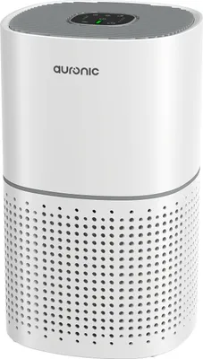 Produktbild von Auronic Luftreiniger Fresh mit HEPA 13 Filter, Ionisator und Aktivkohlefilter - Räume bis 45m² - CADR-Wert von 225m³/h - Air Purifier - Weiß