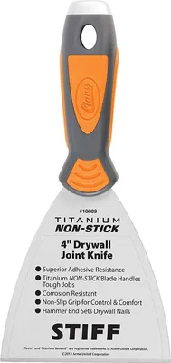 Produktbild von Gelenkspachtel Spachtel starr Spachtel steif Edelstahlklinge 10cm