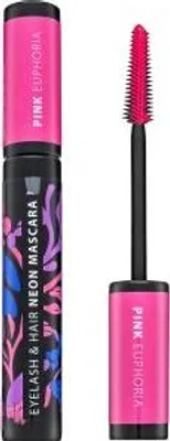 Produktbild von Dermacol Eyelash & Hair Neon Mascara Wimperntusche Pink Euphoria 9 ml