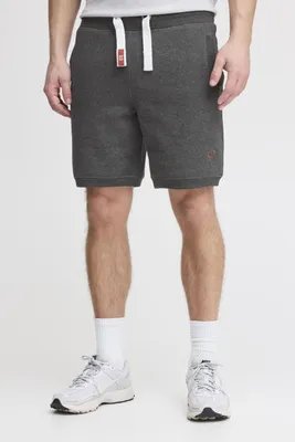 Produktbild von Solid SDBenn Herren Sweatshorts kurze Hose Shorts mit Fleece-Innenseite Kordelzug Eingrifftaschen Baumwollmischung Regular fit