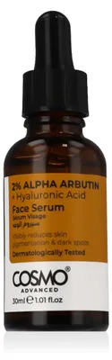 Zdjęcie produktu dla COSMO ADVANCED Serum do twarzy z 2% alfa-arbutyną i kwasem hialuronowym, 30 ml