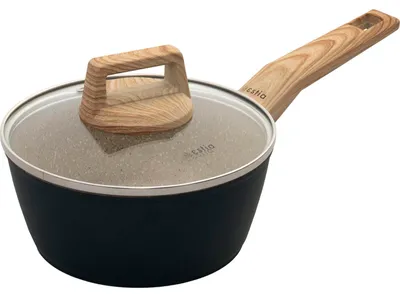 Produktbild von ESTIA | Stieltopf - 18 cm - Kasserolle mit Deckel - 1,8 l