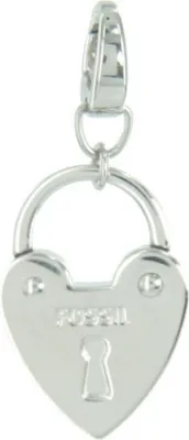 Produktbild von Fossil Anhänger Charms JF00032040 Schloss Edelstahl