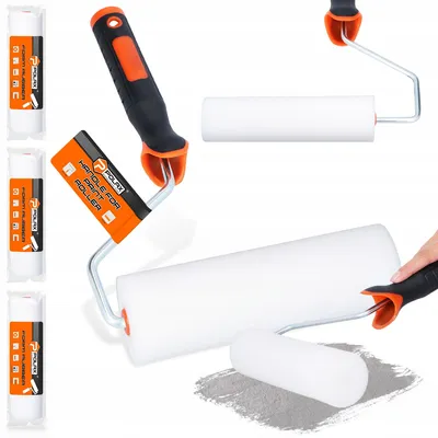 Produktbild von Polax Schaumstoff-Farbwalze 18 cm für Lacke & Farben