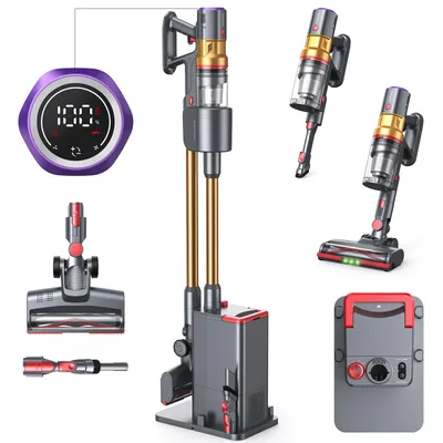 Produktbild von Lubluelu X1000 Akku-Staubsauger 52 kPa mit Selbstentleerungsstation