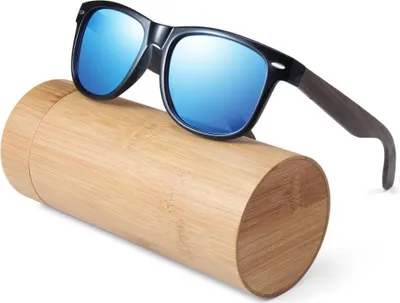 Immagine prodotto di Custodia in legno per occhiali marrone elegante KP19086