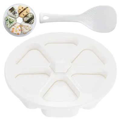 Immagine prodotto di Set di stampi per onigiri con cucchiaio per la preparazione di sushi