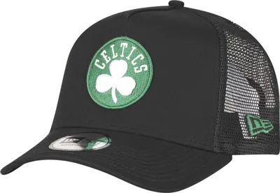 Produktbild von New Era Trucker Mesh Cap - REVERSE Boston Celtics schwarz