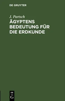 Produktbild von Ägyptens Bedeutung für die Erdkunde