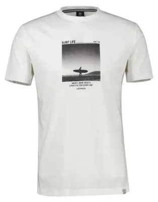 Produktbild von Lerros Moden GmbH T-SHIRT/SERAFINO 1/2 ARM BROKEN WHITE XL