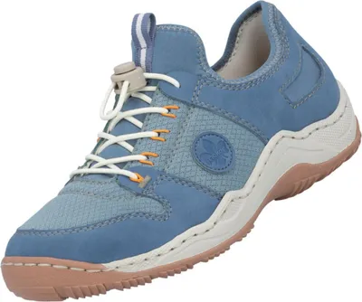 Image de Rieker Damen Slipper Hellblau