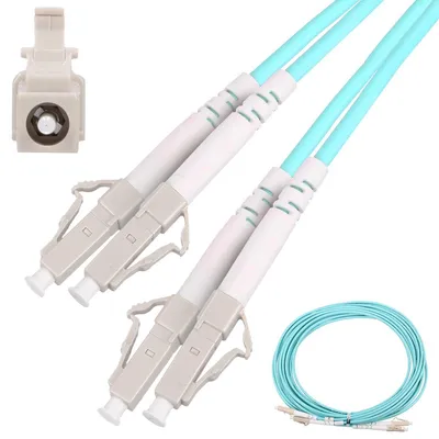 Image de Extralink LC/UPC-LC/UPC Patchcord Multimodový, OM3, Duplex, 3mm, 1m