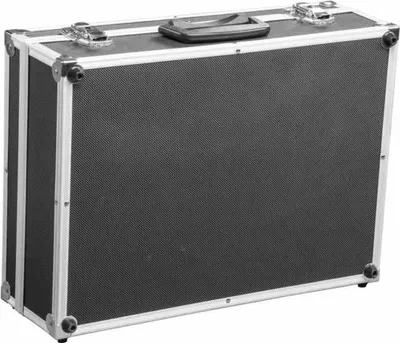 Image de Ironside 191-002 Mallette à outils en aluminium 460x330x150mm verrouillable, noire