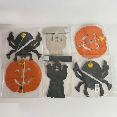 Produktbild von Halloween Girlanden ca. 4 m lang -  6 Stück im Set
