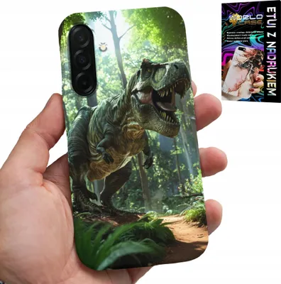 Produktbild von Gehäuse Für Samsung Galaxy A36 5G - Dino Dinosaurier Tyrannosaurus Gehäuse + Glas