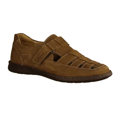 Produktbild von Sioux Elcino , Herrenschuhe, Slipper, Mokassins, Havanna, Leder, NEU - Herrenschuhe Slipper, Braun, leder (kalbnubuk)