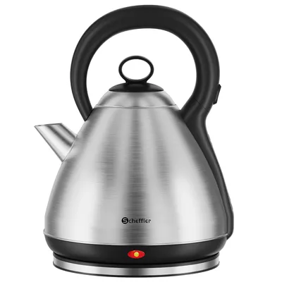 Produktbild von SCHEFFLER Wasserkocher Edelstahl 3,5Liter Teekocher Elektrischer Trockengehschutz Schnellkochfunktion Perfect-pour-Ausgustülle Fester Filter BPA-frei