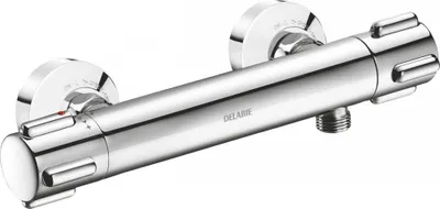 Immagine prodotto di Miscelatore termostatico per doccia Delabie SECURITHERM, attacchi STOP/CHECK