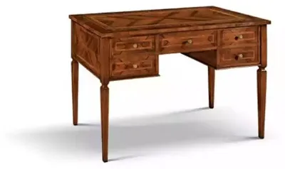 Produktbild von Schreibtisch Computertisch Italienische Design Tisch Holztisch Tische