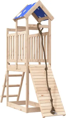 Produktbild von vidaXL Spielturm Massivholz Kiefer