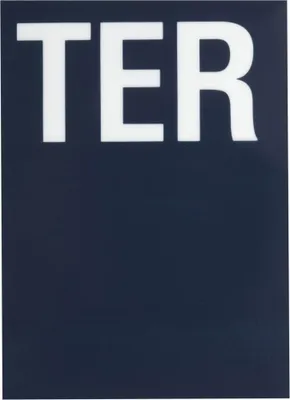 Image de Lettre ter en plastique