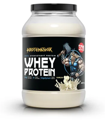 Obrázek produktu pro Proteinathor WPC80 Syrovátkový Protein CFM | 80 % Bílkovin + Digezyme | Vanilka | 2300 g