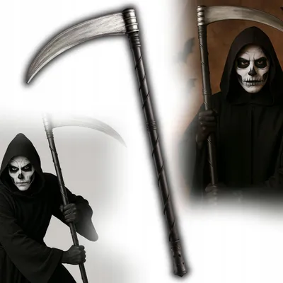 Obrázek produktu pro Hopki Kosa Smrti Rekvizita Kostým Halloween 80 cm