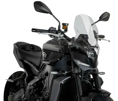 Produktbild von Windschild Puig New Generation Touring 390 x 285 mm mit ABE für Yamaha MT-09 Y-AMT, MT-09, MT-09 SP Bj. 2024 - 2026
