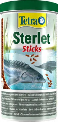 Immagine prodotto di Tetra Pond Sterlet Sticks alimento base di alta qualità per storioni e sterletti 1 litro