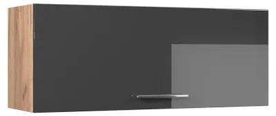 Obrázek produktu pro Věšák na stěnu Vicco Fame-Line Antracitový vysoký lesk/Zlatý mocný dub 100 cm, Model 61578