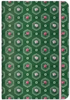 Produktbild von Notizbuch Dirndl A5 192 Seiten gepunktet 80 g/m² mit Gummiband und Faltinnentasche
