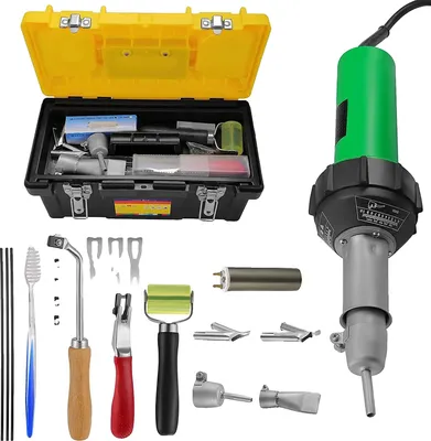 Image de Soudeuse pour plastique, puissance 1600 W, réglage variable de la température, 1600 W