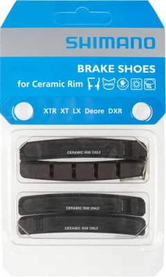 Produktbild von Shimano Felgenbremsbelag M70R2 für V-Brake Keramikfelgen - starke, kontrollie....